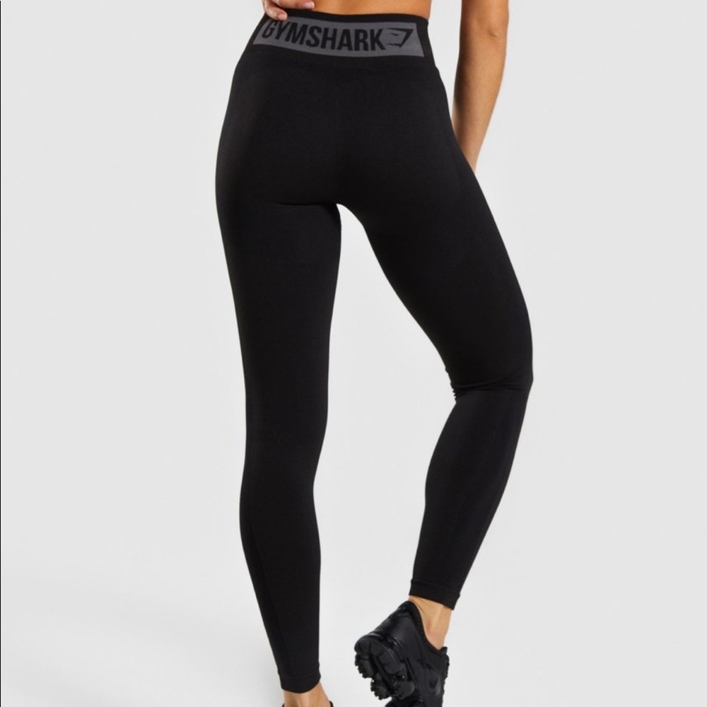 NWT xs gymshark flex high waisted legging black
